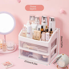 Drawer Cosmetic Storage Box Makeup Organizer Perfume Rack