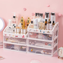 Drawer Cosmetic Storage Box Makeup Organizer Perfume Rack