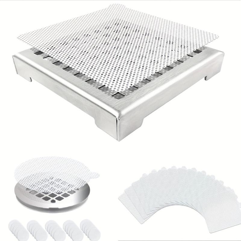 Sink Anti-clogging Mesh Bathroom Drain Filter Easy to Install & Clean