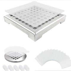 Sink Anti-clogging Mesh Bathroom Drain Filter Easy to Install & Clean