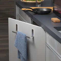 Stainless Steel Towel Bar for Cabinet Door Bathroom Towel Holder