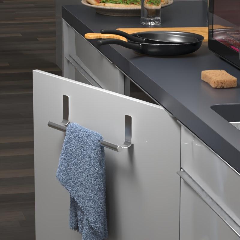Stainless Steel Towel Bar for Cabinet Door Bathroom Towel Holder