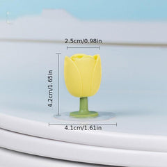 Silicone Tulip Toilet Lid Lifter Handle Touch For Hygiene