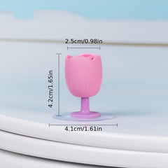Silicone Tulip Toilet Lid Lifter Handle Touch For Hygiene