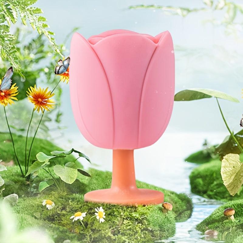 Silicone Tulip Toilet Lid Lifter Handle Touch For Hygiene