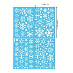 Christmas Pattern Window Sticker Electrostatic Self-adhesive Wall Decals