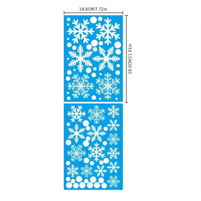 Christmas Pattern Window Sticker Electrostatic Self-adhesive Wall Decals