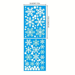Christmas Pattern Window Sticker Electrostatic Self-adhesive Wall Decals