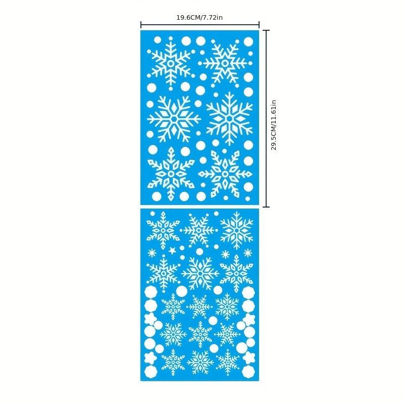 Christmas Pattern Window Sticker Electrostatic Self-adhesive Wall Decals