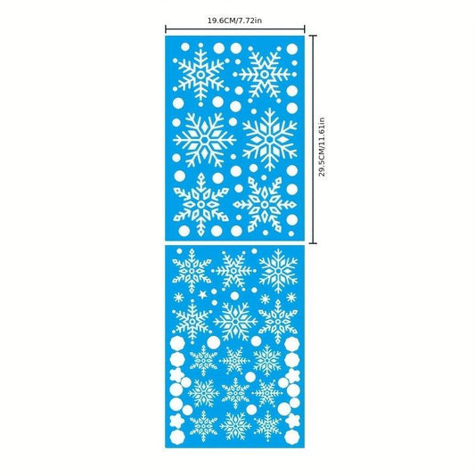 Christmas Pattern Window Sticker Electrostatic Self-adhesive Wall Decals