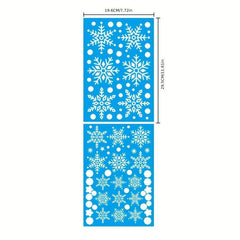Christmas Pattern Window Sticker Electrostatic Self-adhesive Wall Decals