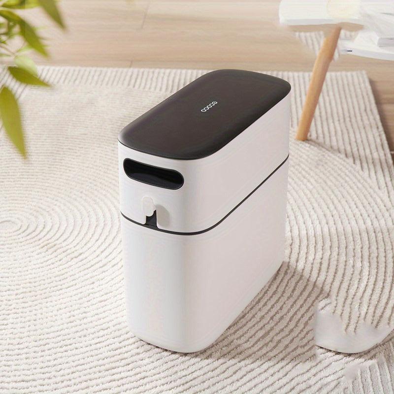 Household Toilet Trash Can Large Capacity with Lid