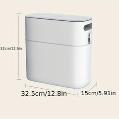 Household Toilet Trash Can Large Capacity with Lid