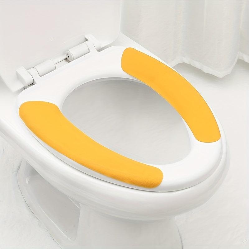 Self Adhesive Warm Thick Toilet Seat Cushion Non Slip Mat