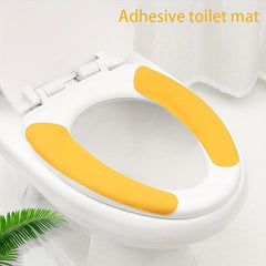 Self Adhesive Warm Thick Toilet Seat Cushion Non Slip Mat