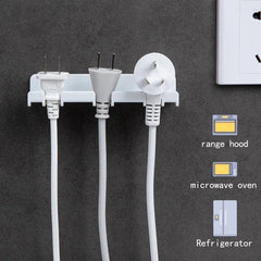 Toothbrush Holder Wall Mounted Storage Rack & Charging Hook