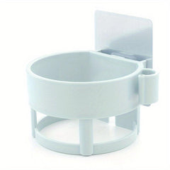 Hair Dryer Holder Wall Mounted Storage Rack Bathroom Organizer