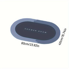 Absorbent Floor Mat Non Slip Quick Drying Bath Mat
