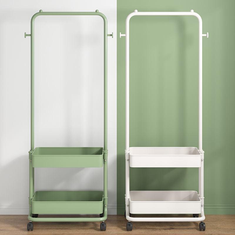 Nordic Floor Coat Rack Clothes Hat Drying Storage Rack