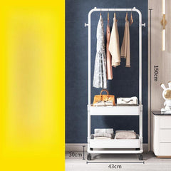 Nordic Floor Coat Rack Clothes Hat Drying Storage Rack
