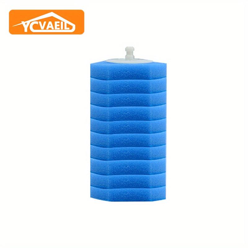 10pcs Disposable Toilet Brush Replacement Set Bathroom Cleaning Brush