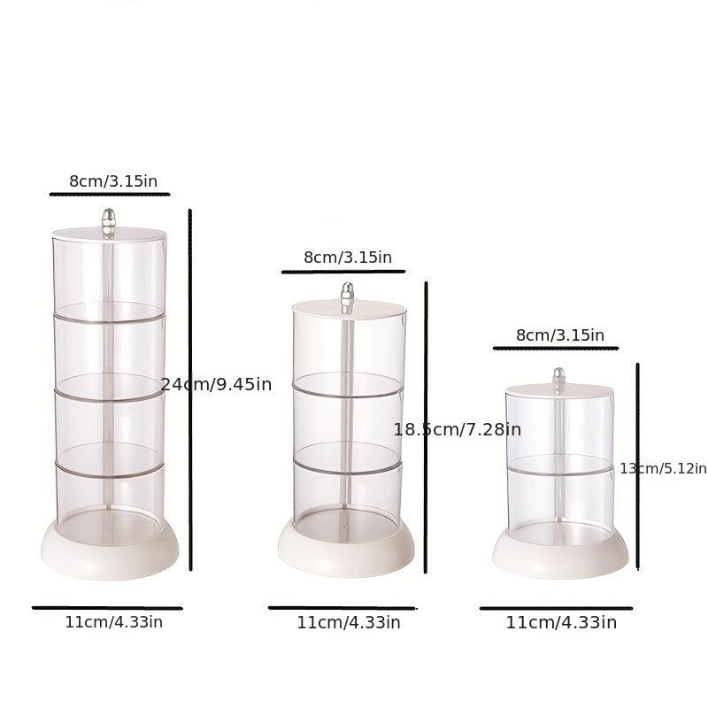 Makeup Egg Holder Rotatable Storage Rack for Beauty Eggs