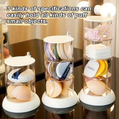Makeup Egg Holder Rotatable Storage Rack for Beauty Eggs