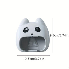 1pc Toothbrush Holder Storage Rack Wall Mounted Bathroom Organizer