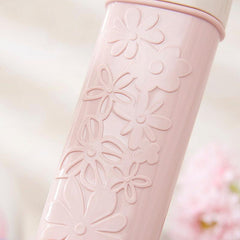 Carved Flower Toothbrush Case Portable Travel Plastic Toothbrush Case