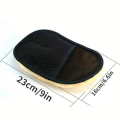 2pcs Bathroom Glass Cleaning Gloves Home Glass Cleaning Gloves