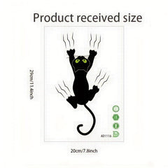 Cartoon Cat Toilet Sticker Home Decoration Removable Lid Sticker