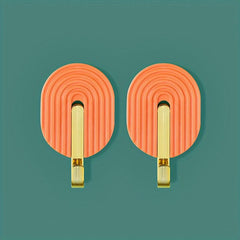 2pcs Self-adhesive Punch Hook for Bathroom Kitchen Bedroom