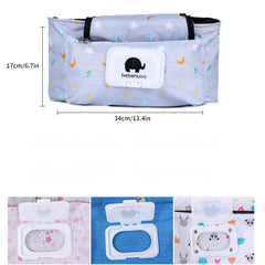 Cartoon Baby Hanging Bag Stroller Storage Mommy Bag