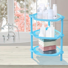 3 Tier Shower Caddy Bathroom Corner Shelf Rustproof Plastic Shower Rack