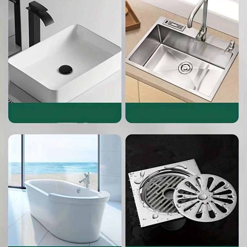 10pcs Disposable Drain Hair Catcher Stickers Sink Strainer Stopper
