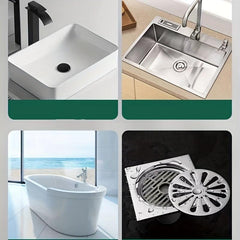 10pcs Disposable Drain Hair Catcher Stickers Sink Strainer Stopper