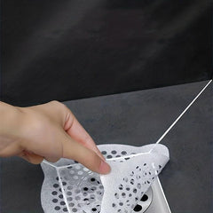 10pcs Disposable Drain Hair Catcher Stickers Sink Strainer Stopper
