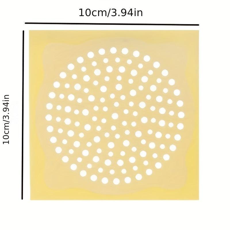 10pcs Disposable Drain Hair Catcher Stickers Sink Strainer Stopper