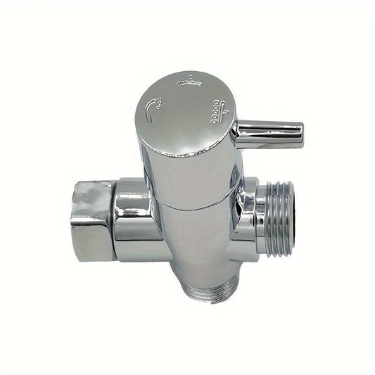 Shower Water Diverter Toilet Bidet Sprayer Water Adapter with Shut off Valve