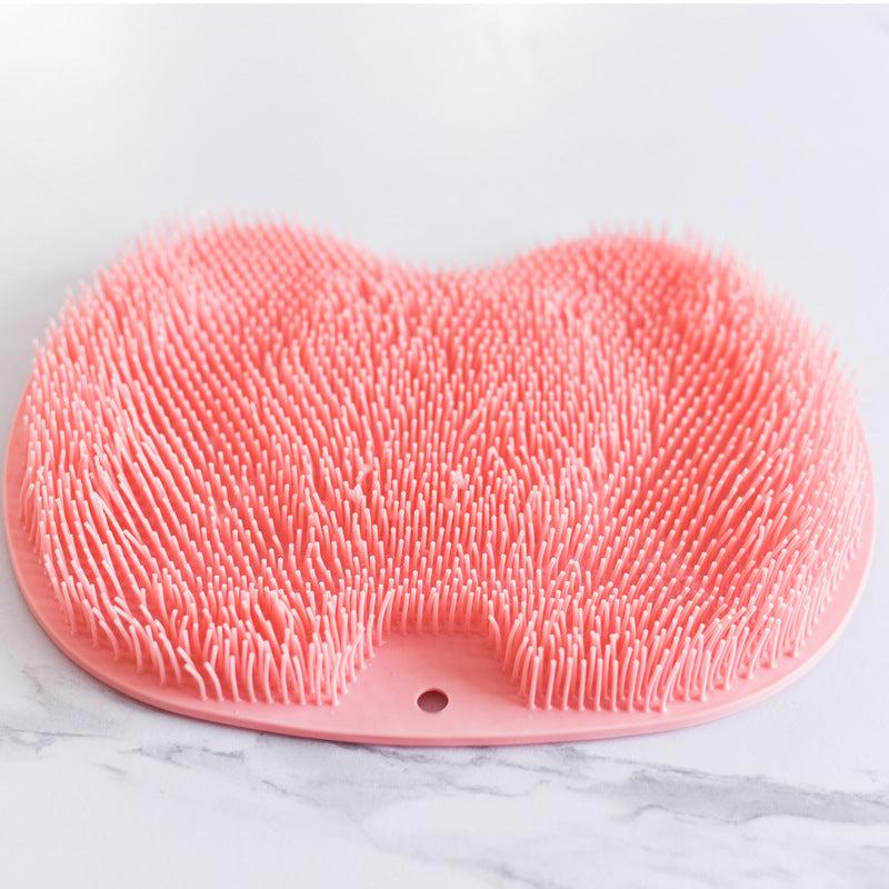 Lazy Man Shoulder Strap Suction Cup Brush Foot Massage Tool