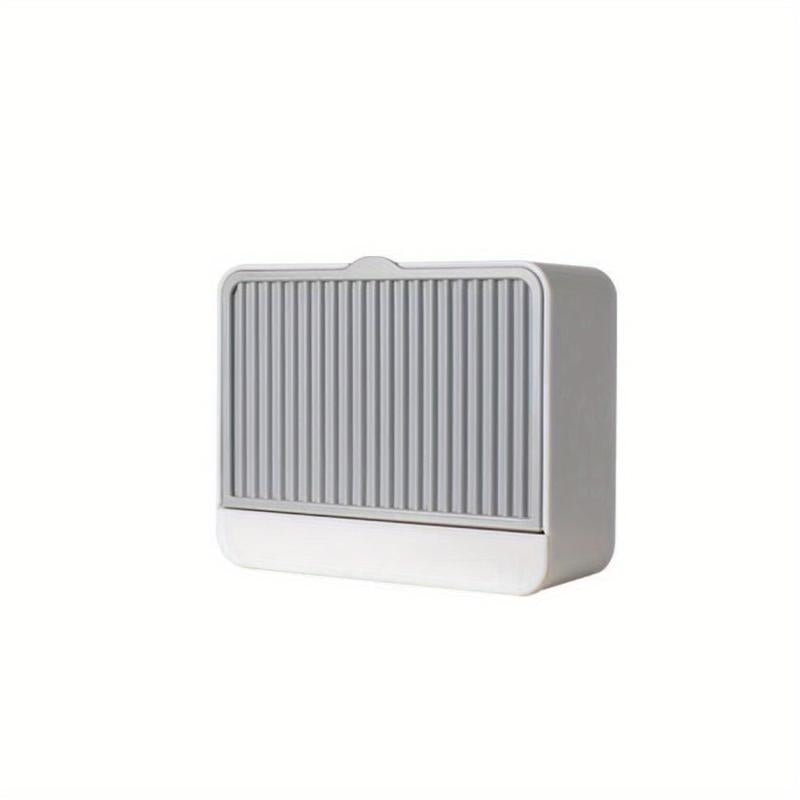 Wall Mounted Soap Box Bathroom Shelf Unpunched Soap Rack Bar Soap Holder
