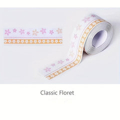 Self Adhesive Caulk Strip for Bathroom Toilet Walls