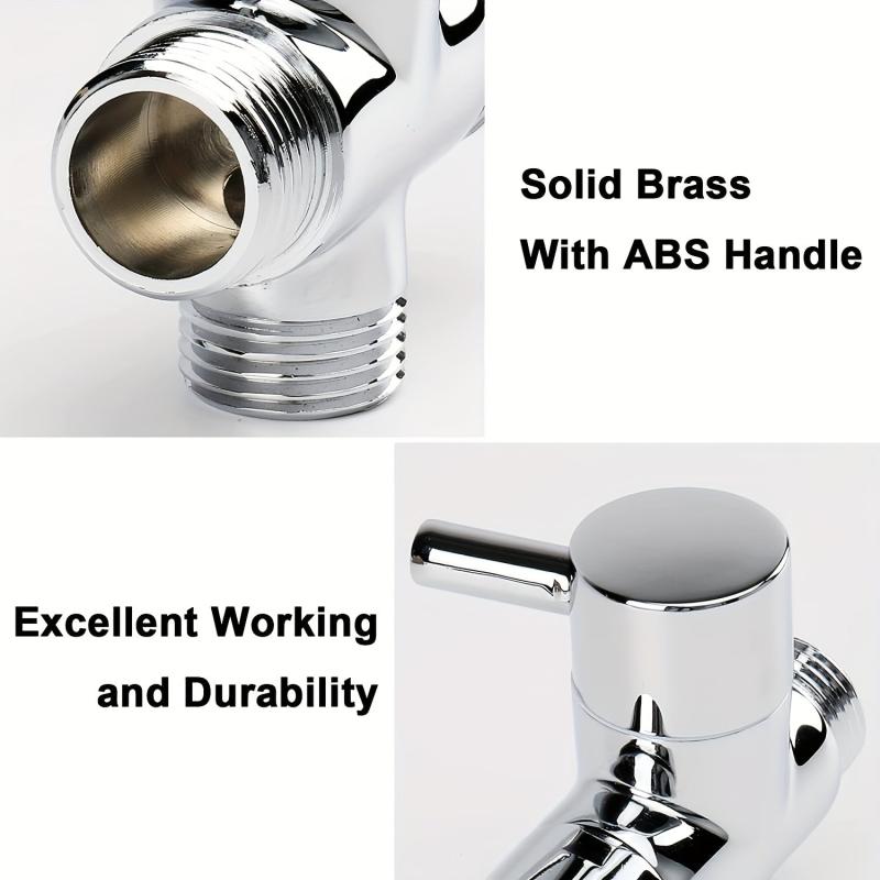 3 Way Shower Arm Diverter Valve for Rain Shower Head