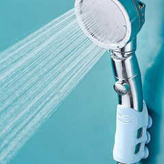 1pc Bathroom Shower Holder Suction Cup Shower Shelf Wall Mount Hanger