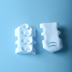 1pc Bathroom Shower Holder Suction Cup Shower Shelf Wall Mount Hanger