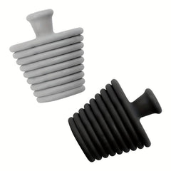 2pcs Silicone Tub Stopper Drain Plug For Bathroom Sink