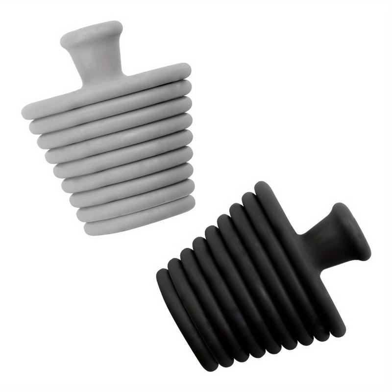 2pcs Silicone Tub Stopper Drain Plug For Bathroom Sink