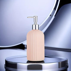 Colorful Glass Soap Dispenser with Pump - Refillable Lotion Bottle