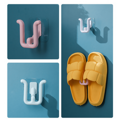 Plastic Slipper Rack for Bathroom Storage