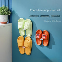 Plastic Slipper Rack for Bathroom Storage